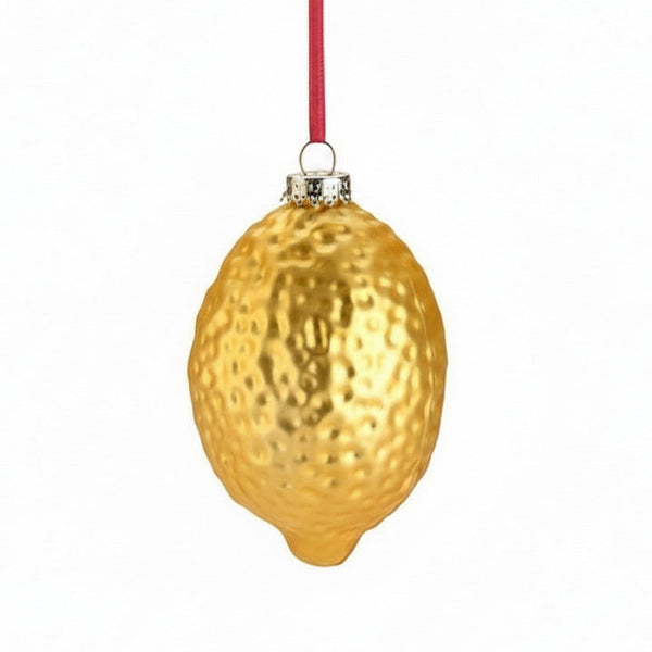 Weihnachtsbaumschmuck zackige Zitrone