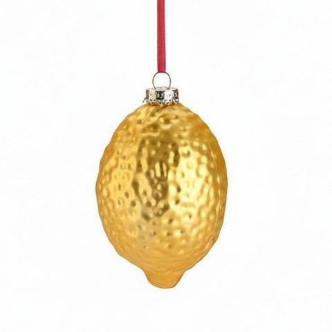 Weihnachtsbaumschmuck zackige Zitrone