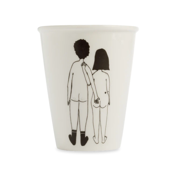 Becher Porzellan verschiedene Motive