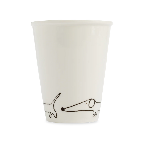 Becher Porzellan verschiedene Motive