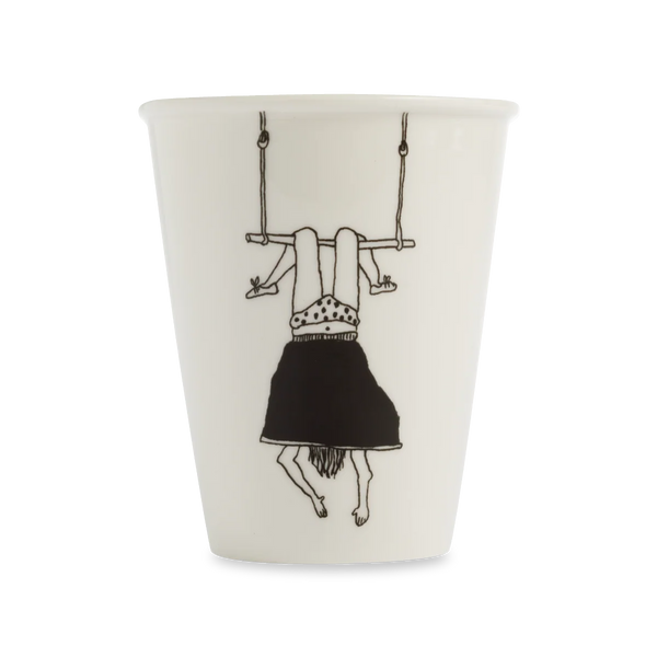 Becher Porzellan verschiedene Motive