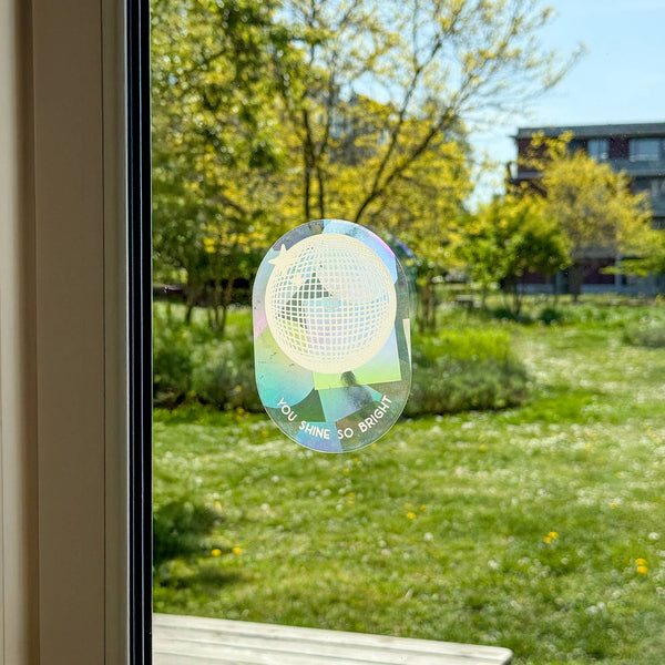 Regenbogen Aufkleber – You shine so bright