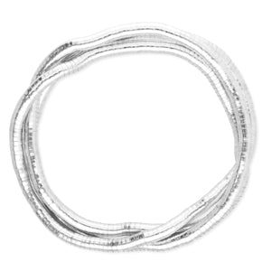 Kette flexibel Silber/Gold