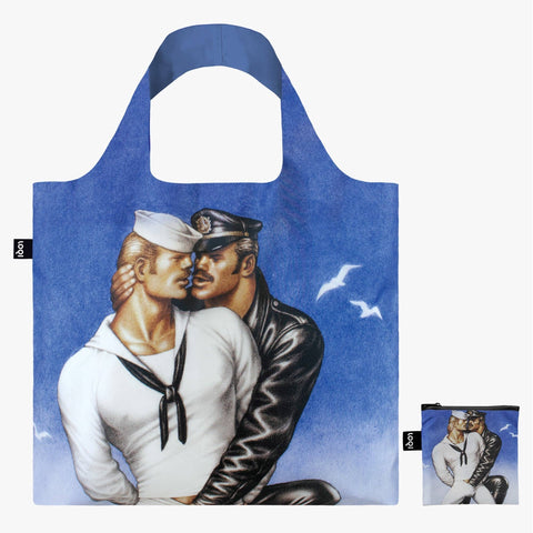 Tragetasche "Bon Voyage" TOM OF FINLAND aus recyceltem Material