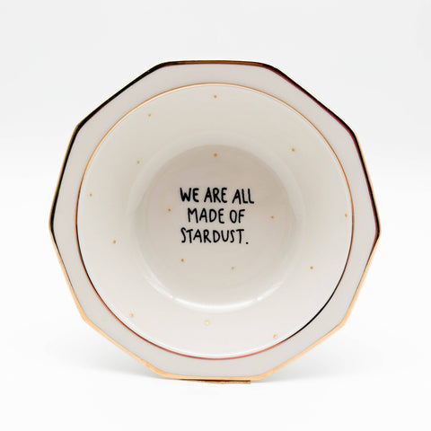 Wandteller "We Are All Made Of Stardust"