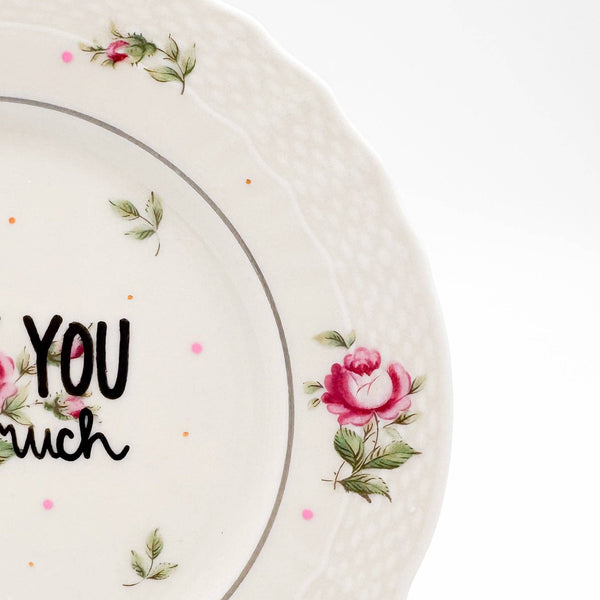 Wandteller "Fuck You Very Much"