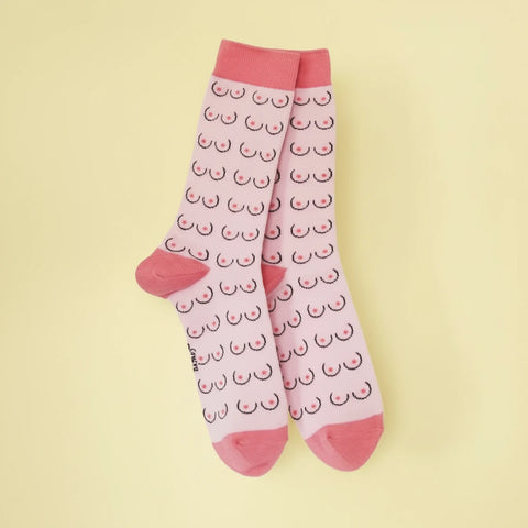 Baumwollsocken "Boobies"