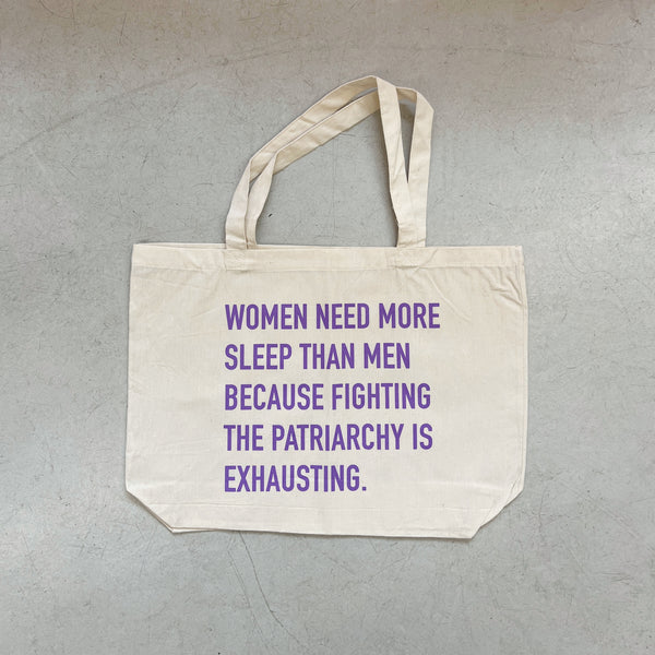 Tote Bag "Women need more sleep"