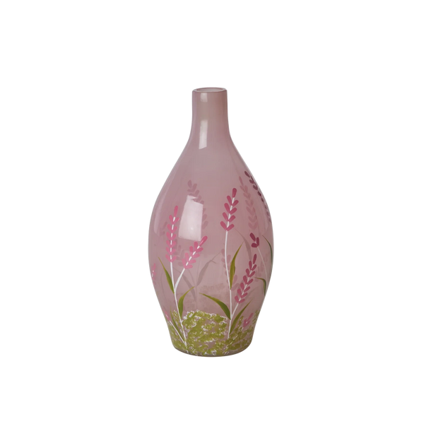 Vase "Lavendel" Glas rosa
