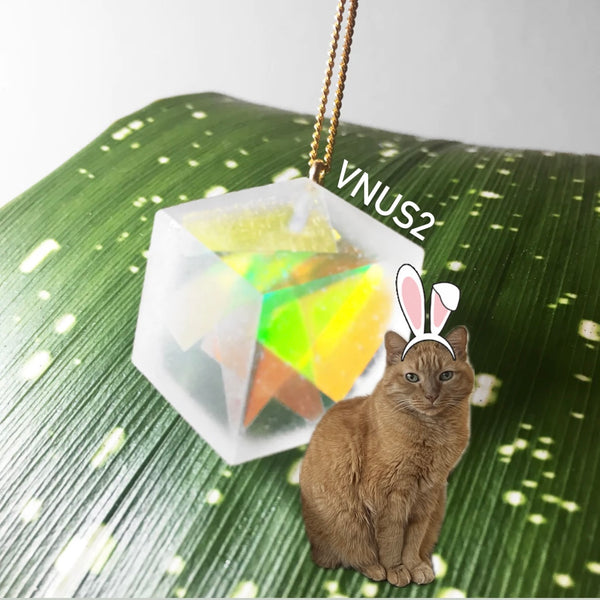 Kette lang "Kaleidoskop" Gold