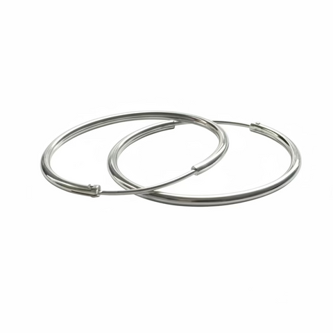 Classic Kreole Silber 20mm