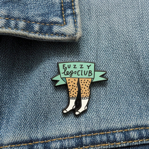 Pin Fuzzy Legs