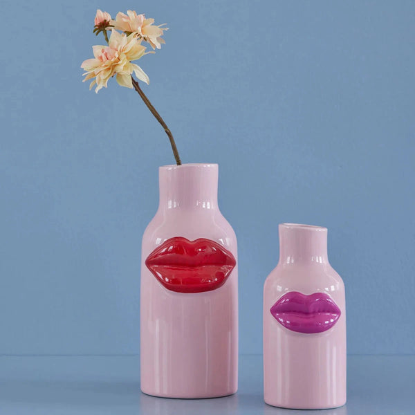 Vase "Lippen" Keramik