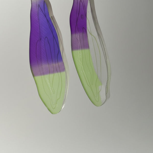 Ohrhänger „Vulva“ Regenbogen