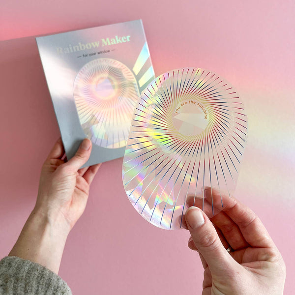 Regenbogen Aufkleber – You are the sunshine