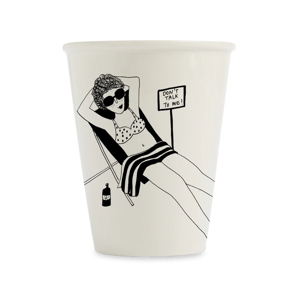 Becher Porzellan verschiedene Motive