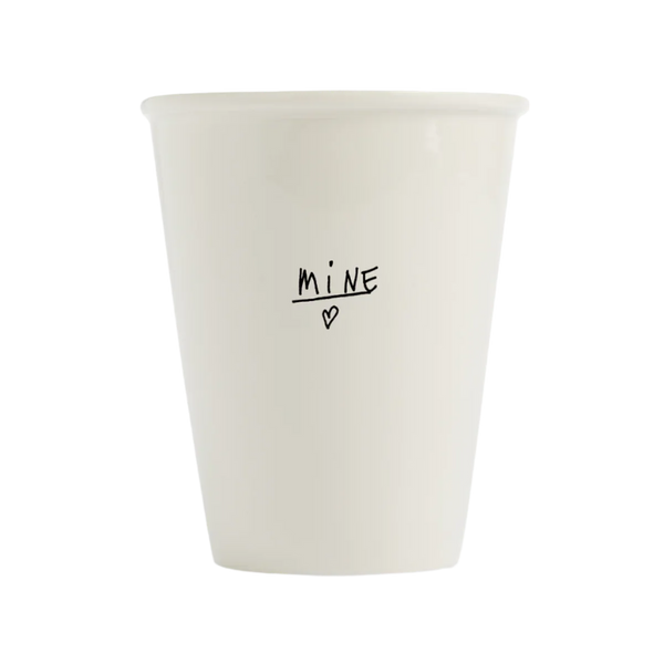 Becher Porzellan verschiedene Motive