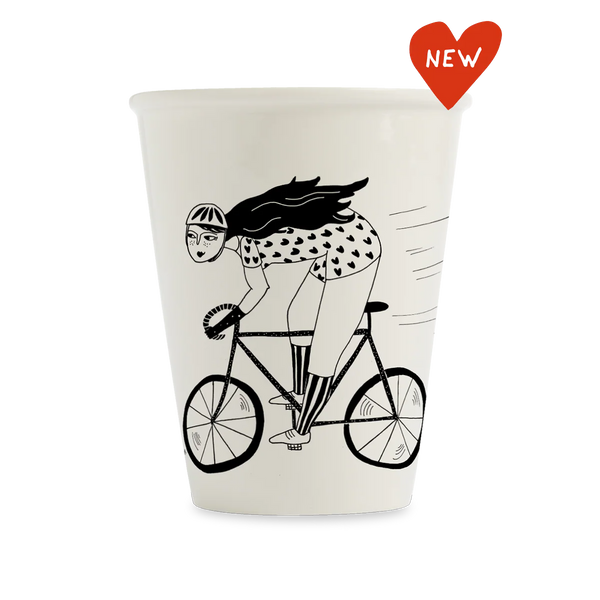 Becher Porzellan verschiedene Motive