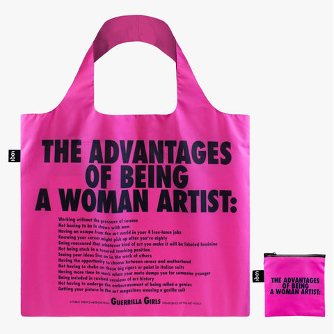 Tragetasche "Guerrilla Girls" aus recyceltem Material