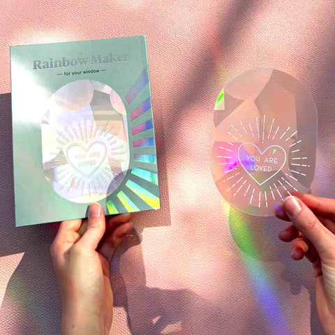 Regenbogen Aufkleber – You are loved