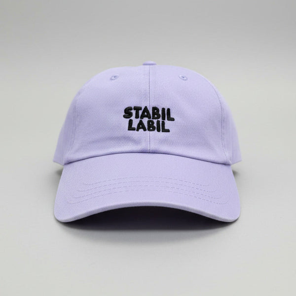 Basecap „STABIL LABIL“ - lila