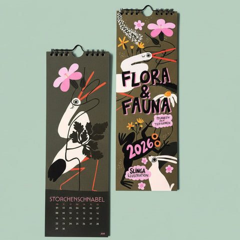 Flora & Fauna Kalender 2026