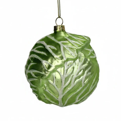 Weihnachtsbaumschmuck weiser Weißkohl
