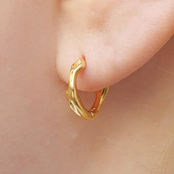 Besondere Klappkreole Gold