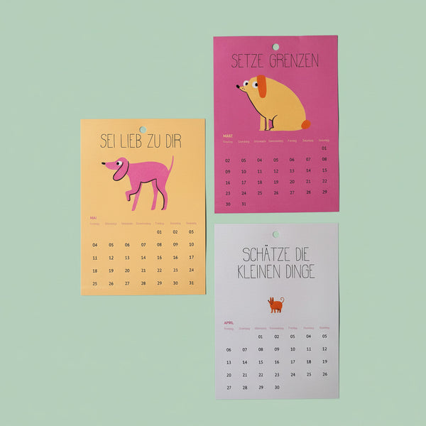 Der liebe kleine Hundekalender 2026