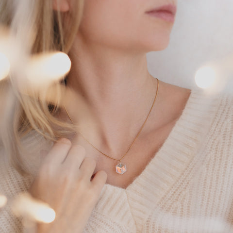 Kette Midi "Kaleidoskop" Gold