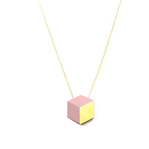 Kette lang "Ambivalenz" Rosa-Gold