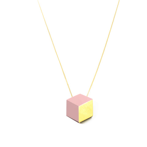 Kette lang "Ambivalenz" Rosa-Gold