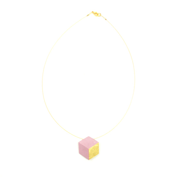 Kette "Ambivalenz" Rosa-Gold