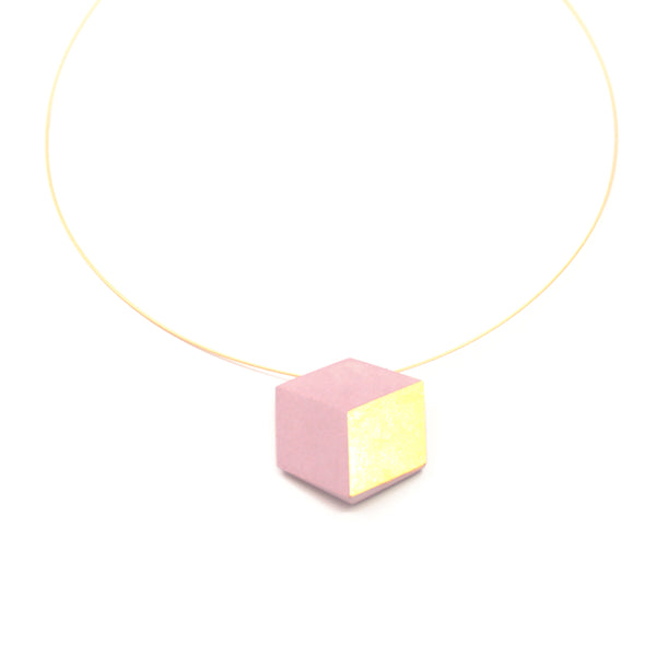 Kette "Ambivalenz" Rosa-Gold