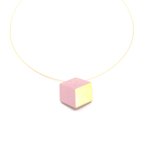 Kette "Ambivalenz" Rosa-Gold