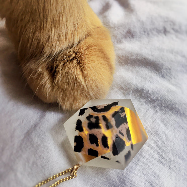 Kette 80cm "Zoo" Leo-Gold