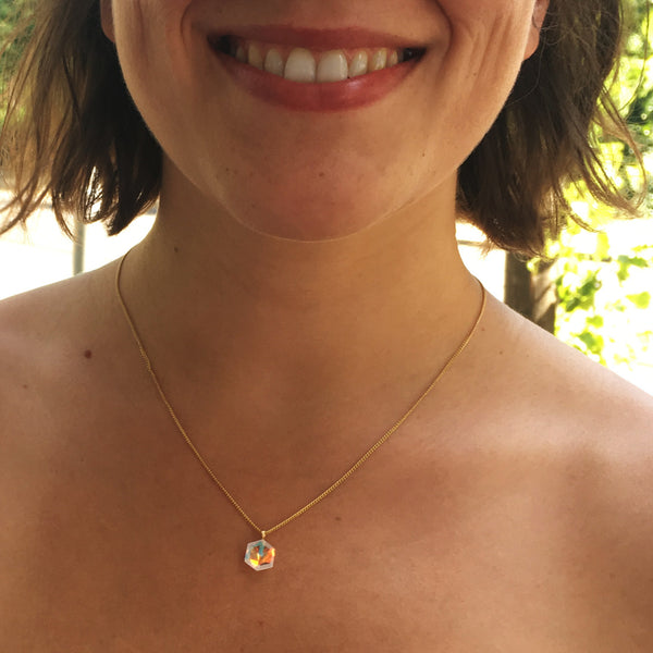 Kette Fine "Kaleidoskop" Gold