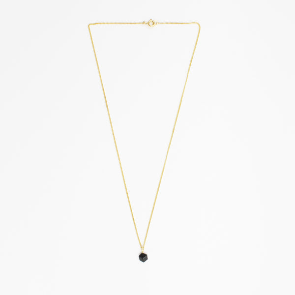 Kette Fine "Purismus" Schwarz Gold