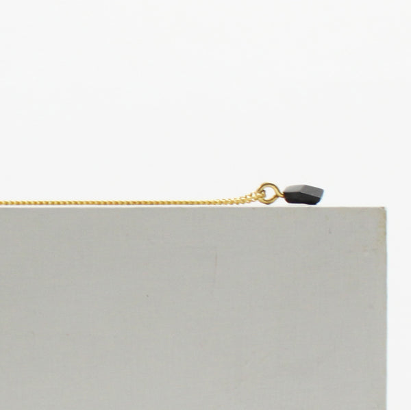 Kette Fine "Ambivalenz" Schwarz-Gold