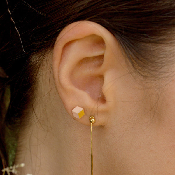 Ohrstecker MINI "Ambivalenz" Rosa-Gold