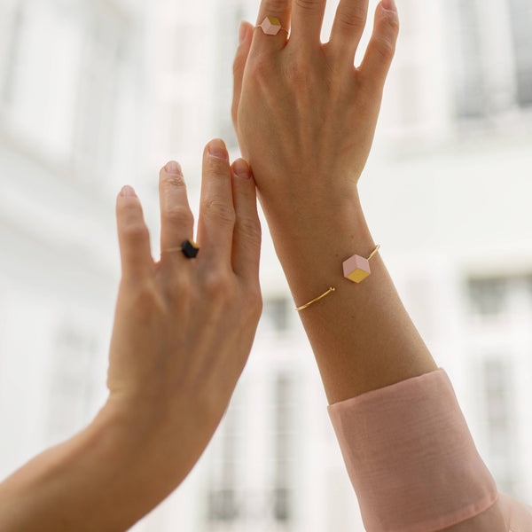 Frühlingsfarben Pastell-Power Gold