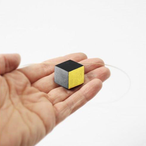 Kette "Ambivalenz" Schwarz-Gold