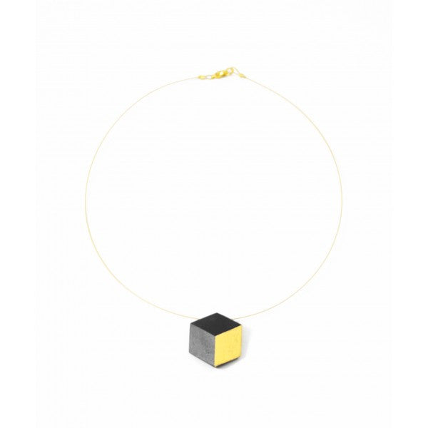 Kette "Ambivalenz" Schwarz-Gold