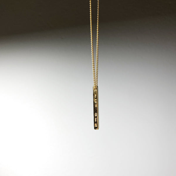 Kette "ICH BIN GENUG"