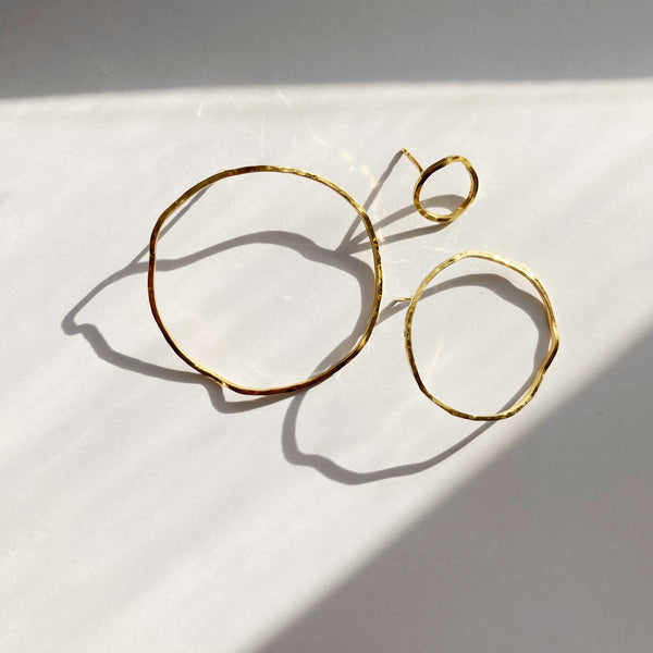 Ohrstecker „Wabi-Sabi“ Hoop