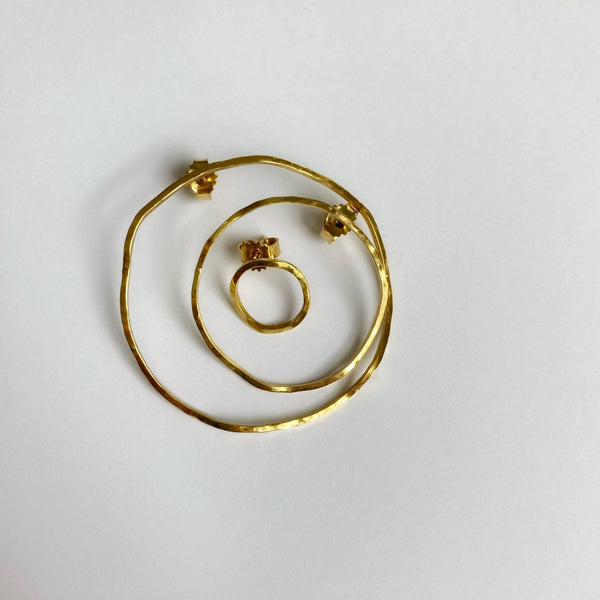 Ohrstecker „Wabi-Sabi“ Hoop