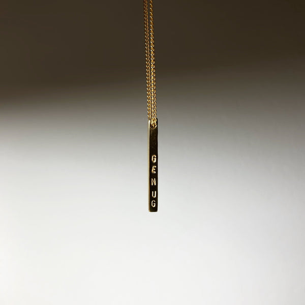 Kette "ICH BIN GENUG"