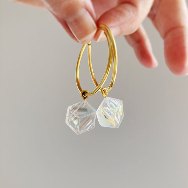 Creolen Zebra "Kaleidoskop" Gold