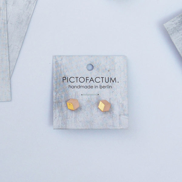 Ohrstecker MINI "Ambivalenz" Rosa-Gold