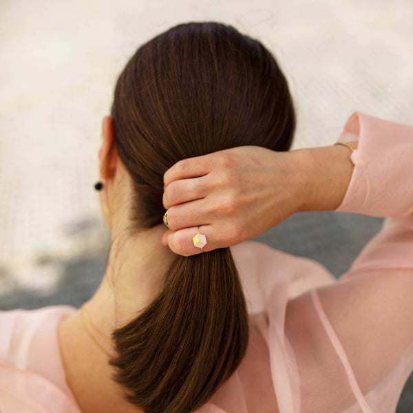 Frühlingsfarben Pastell-Power Gold